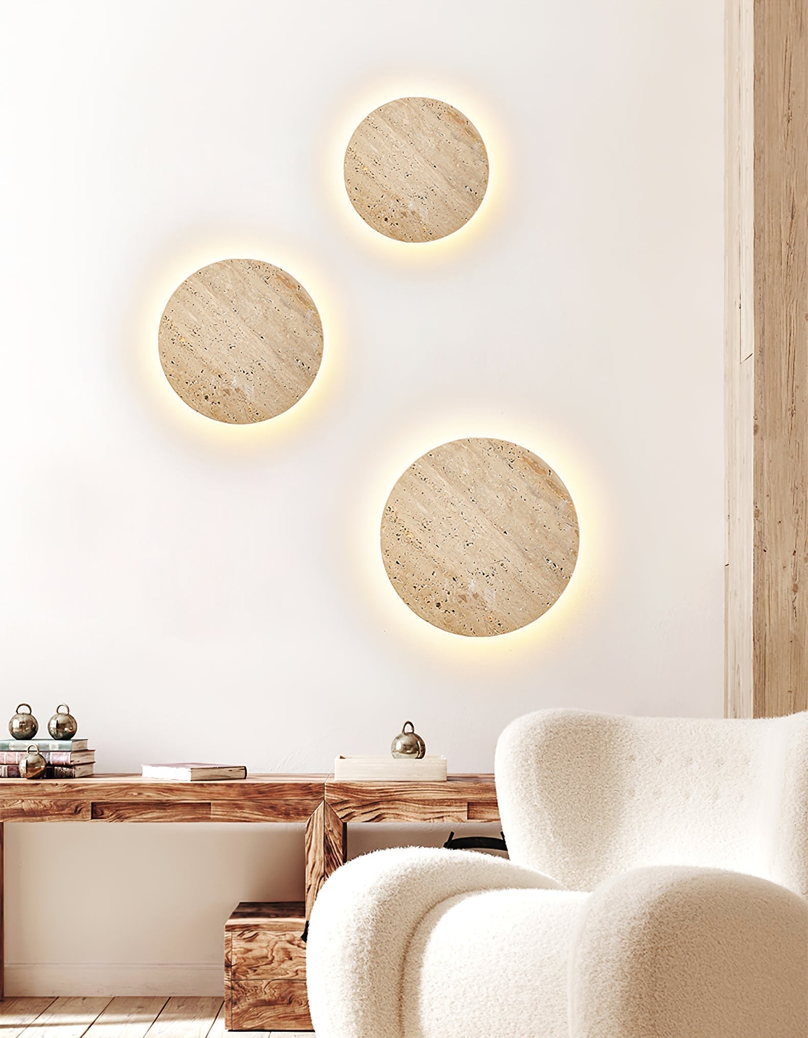 Artale Travertine Wall Light - Letslighting