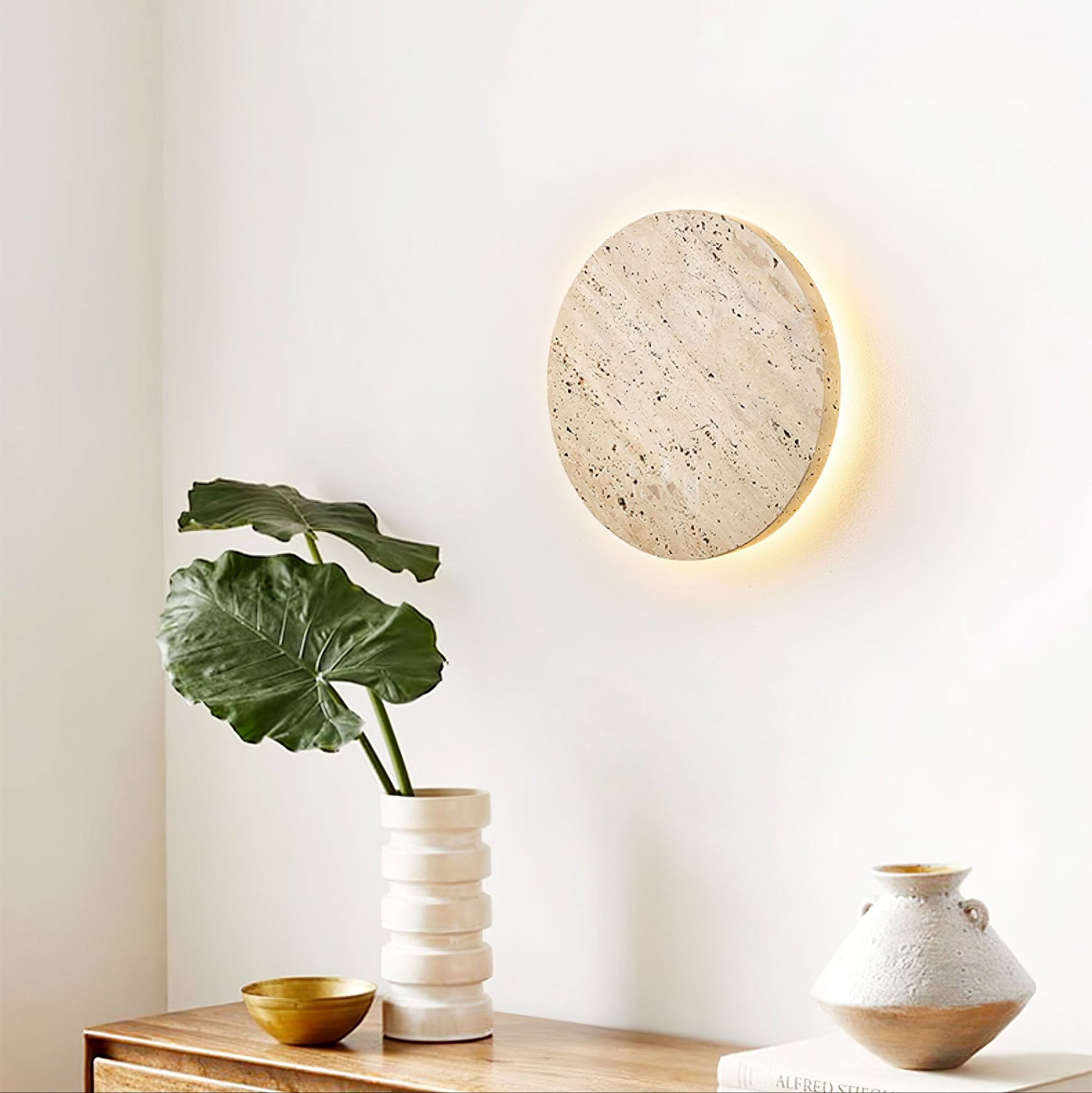 Artale Travertine Wall Light - Letslighting