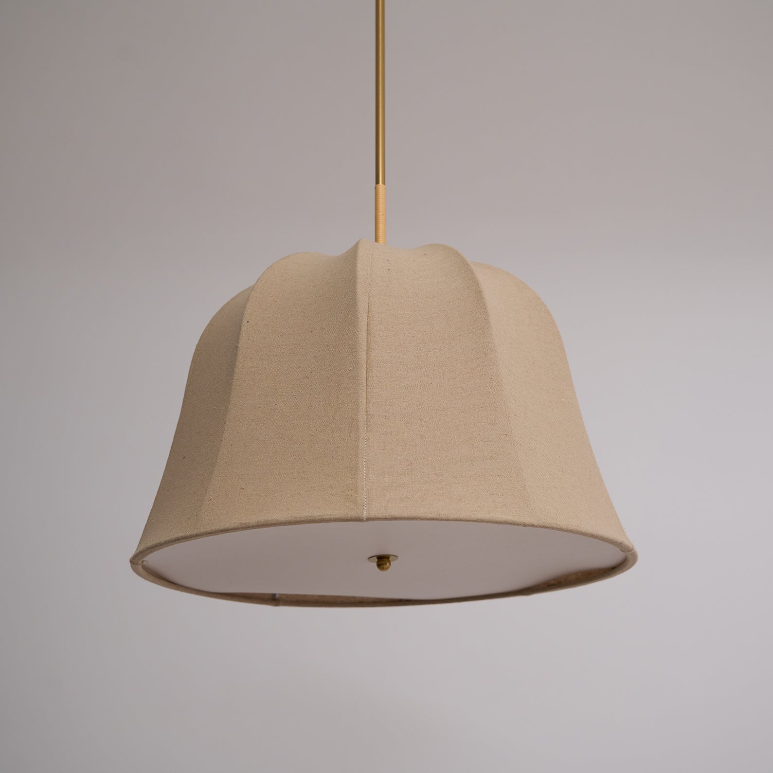 Tala Suspension Cloche en Tissu à Rayures - Neutralighting