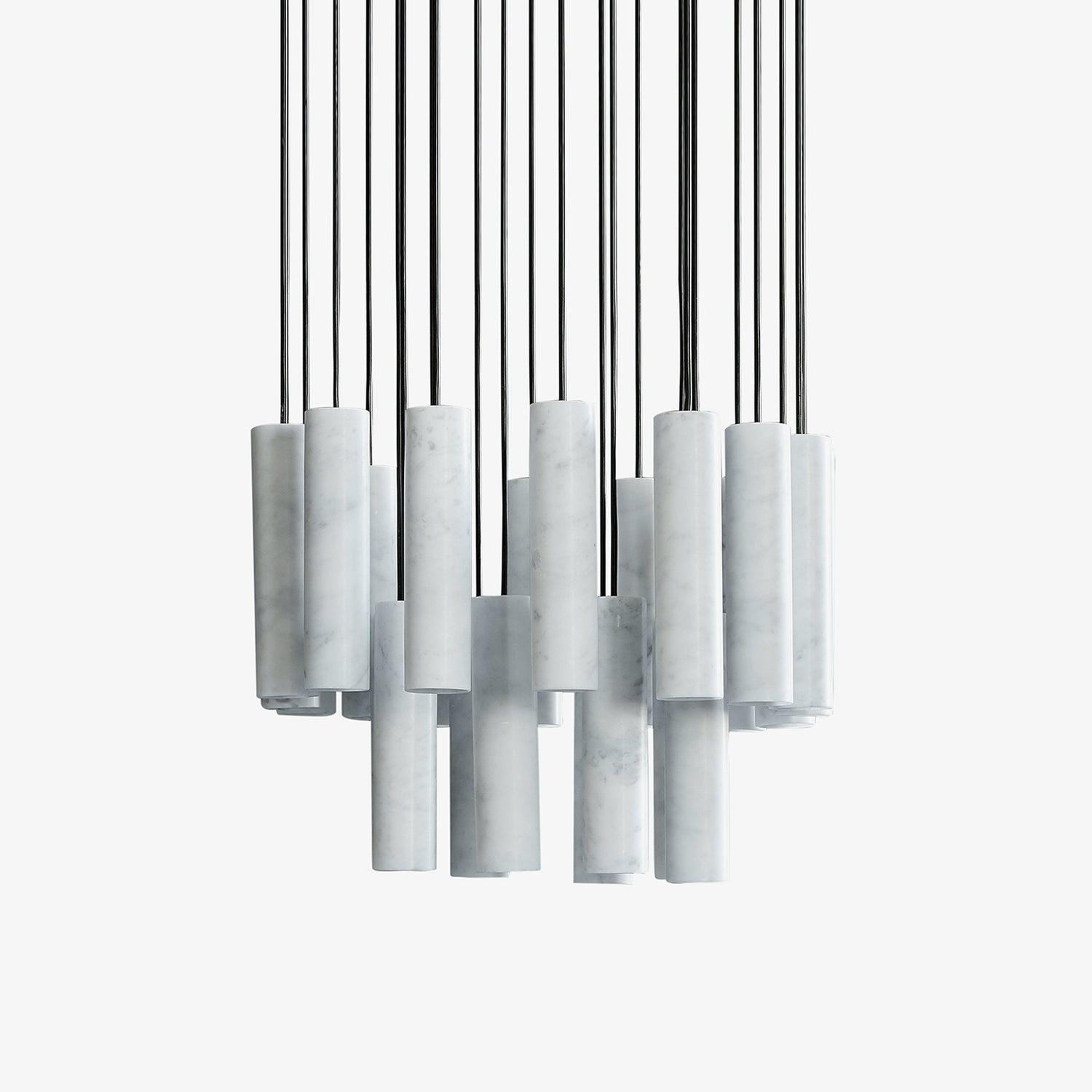 Nyxara Suspension Cluster Albâtre - Neutralighting