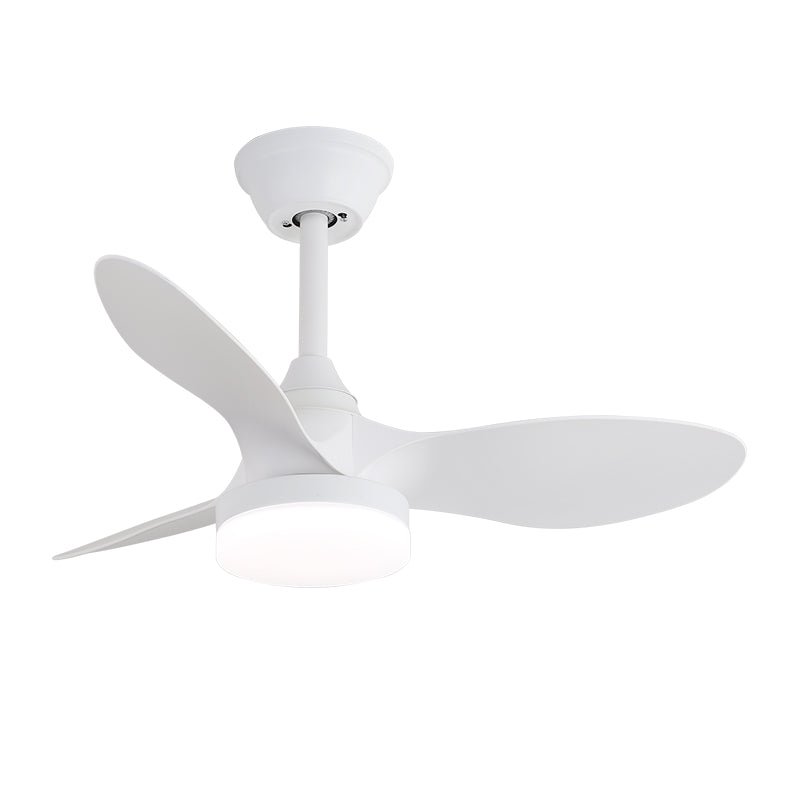 Plafonnier Ventilateur Arden Minimaliste en Bois Noir