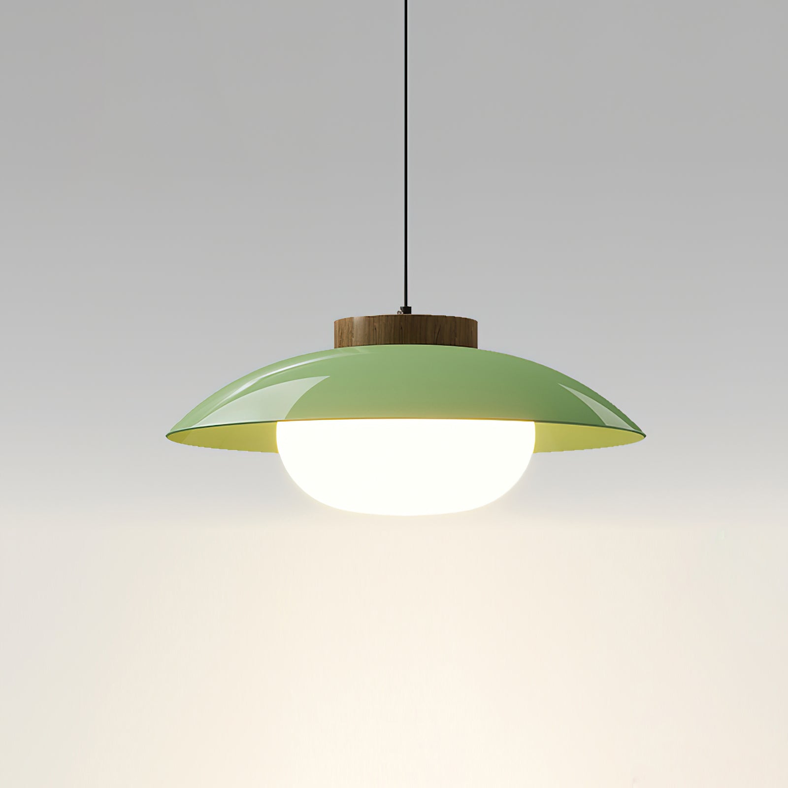 Aero Lampe Pendante Industrielle en Verre à Brancher - Neutralighting