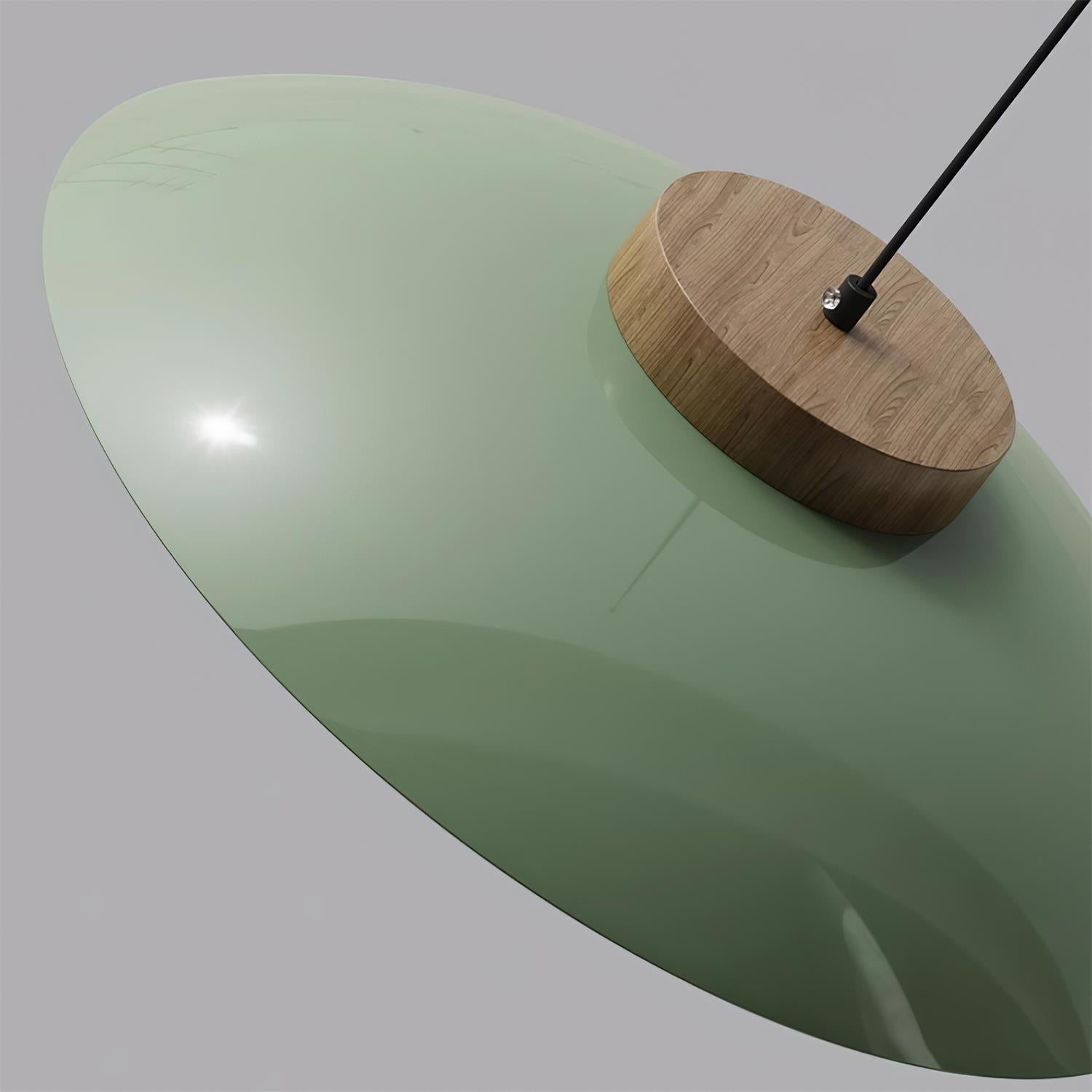 Aero Lampe Pendante Industrielle en Verre à Brancher - Neutralighting