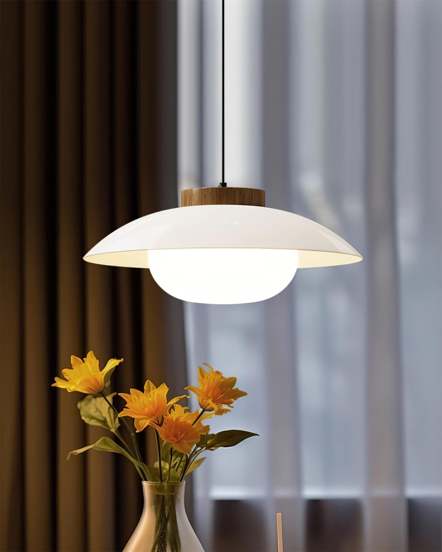Aero Lampe Pendante Industrielle en Verre à Brancher - Neutralighting