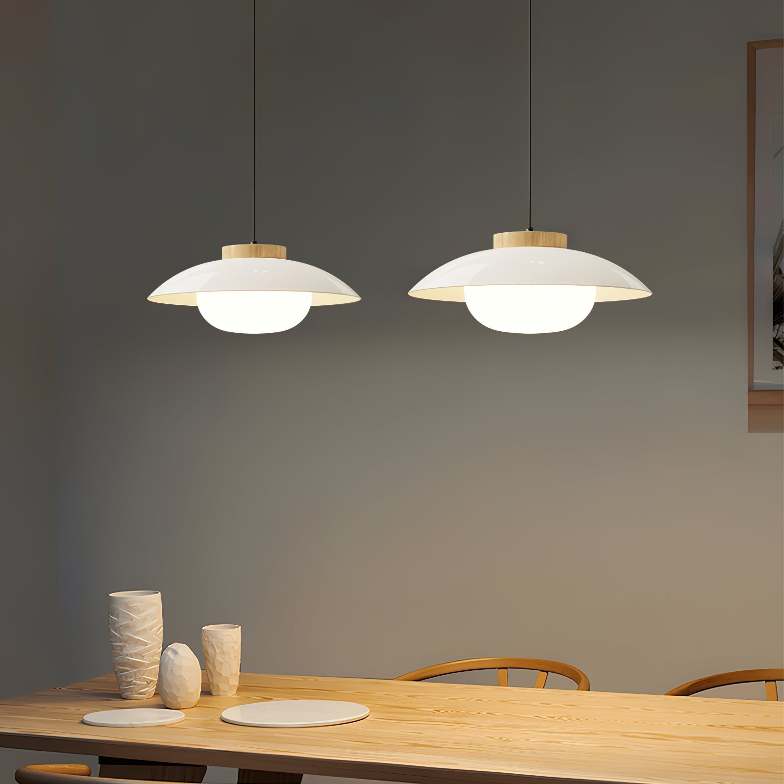 Aero Lampe Pendante Industrielle en Verre à Brancher - Neutralighting