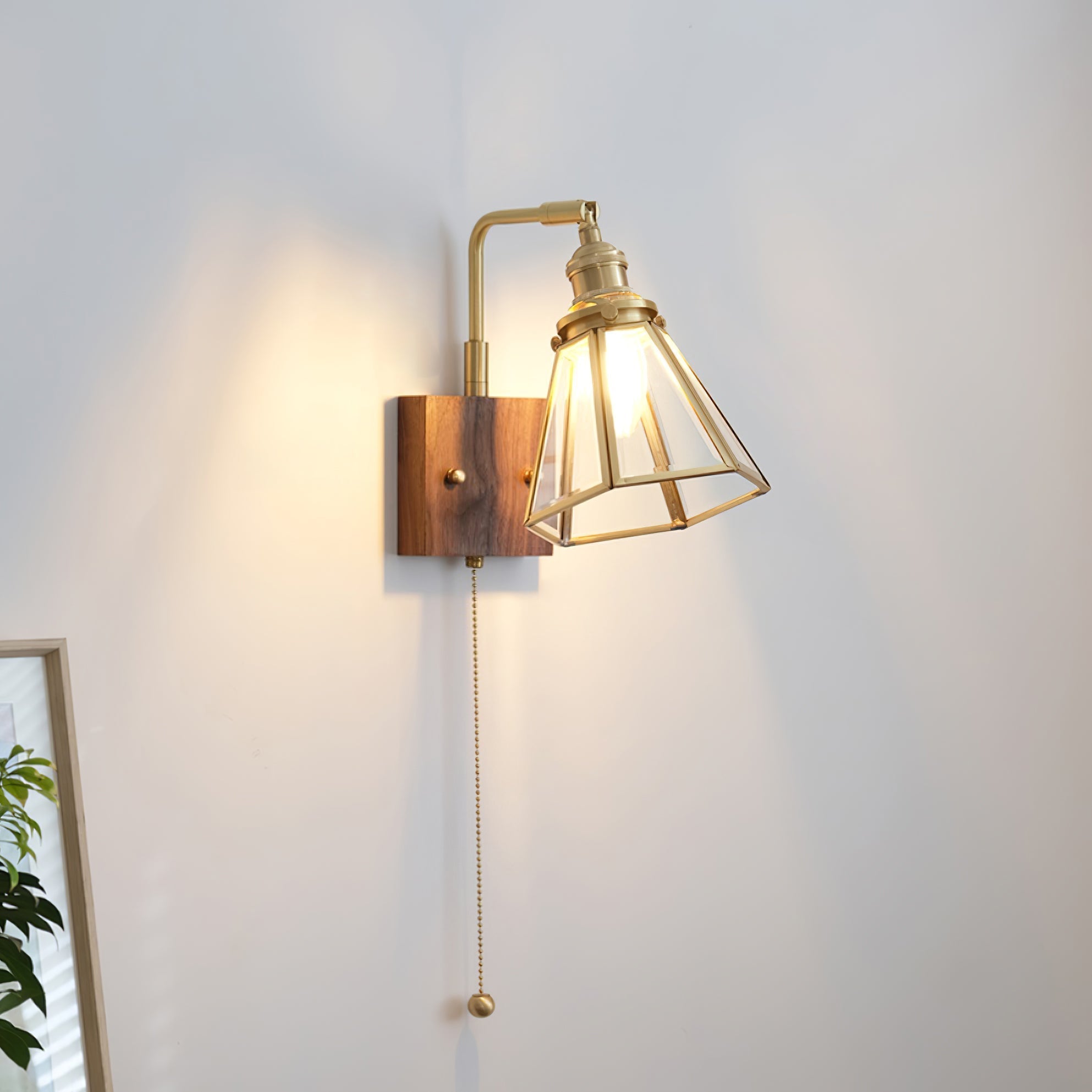 Simone Applique Murale Verre Floral - Neutralighting