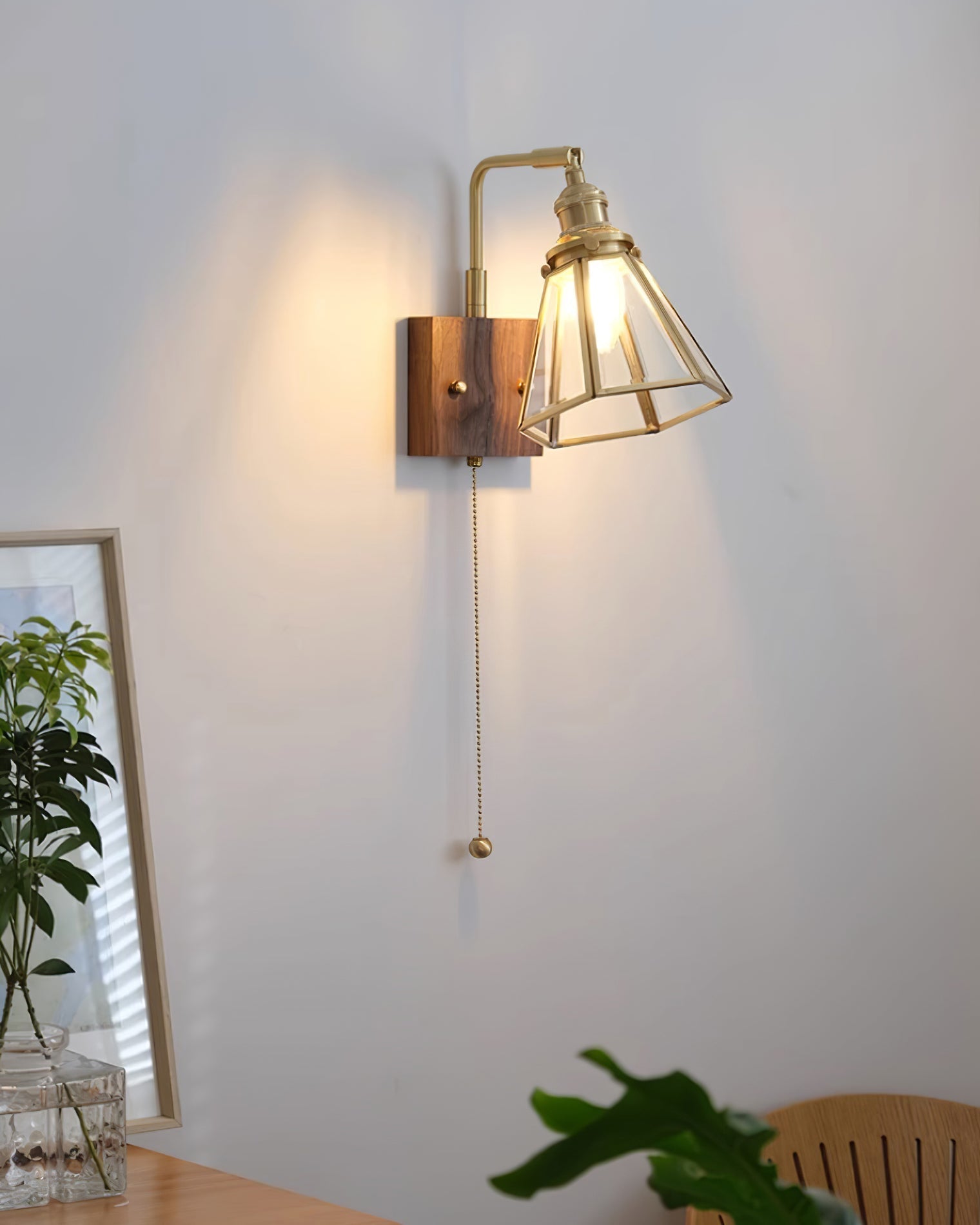 Simone Applique Murale Verre Floral - Neutralighting