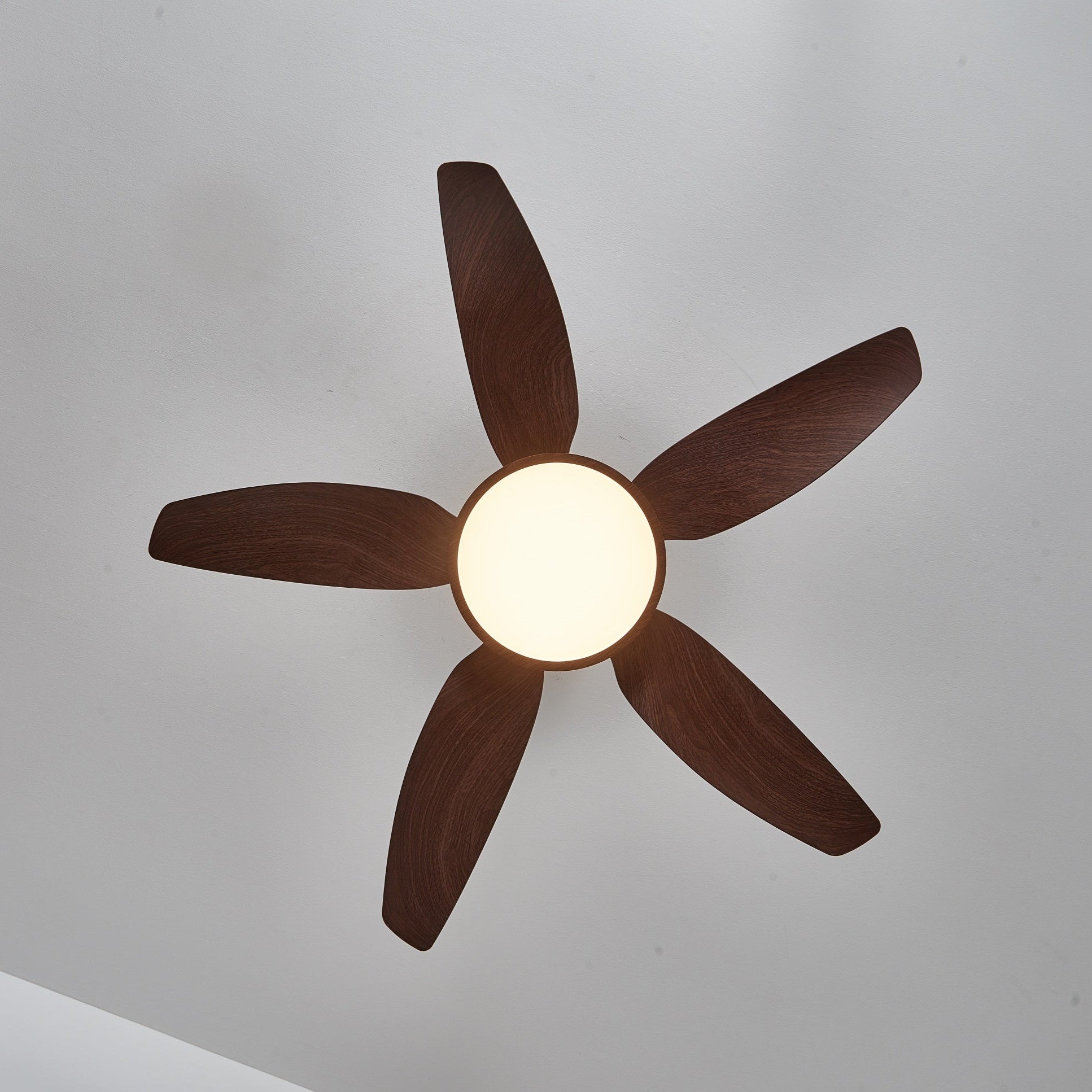 Autre vue de la LED intégrée du plafonnier ventilateur Aurelia