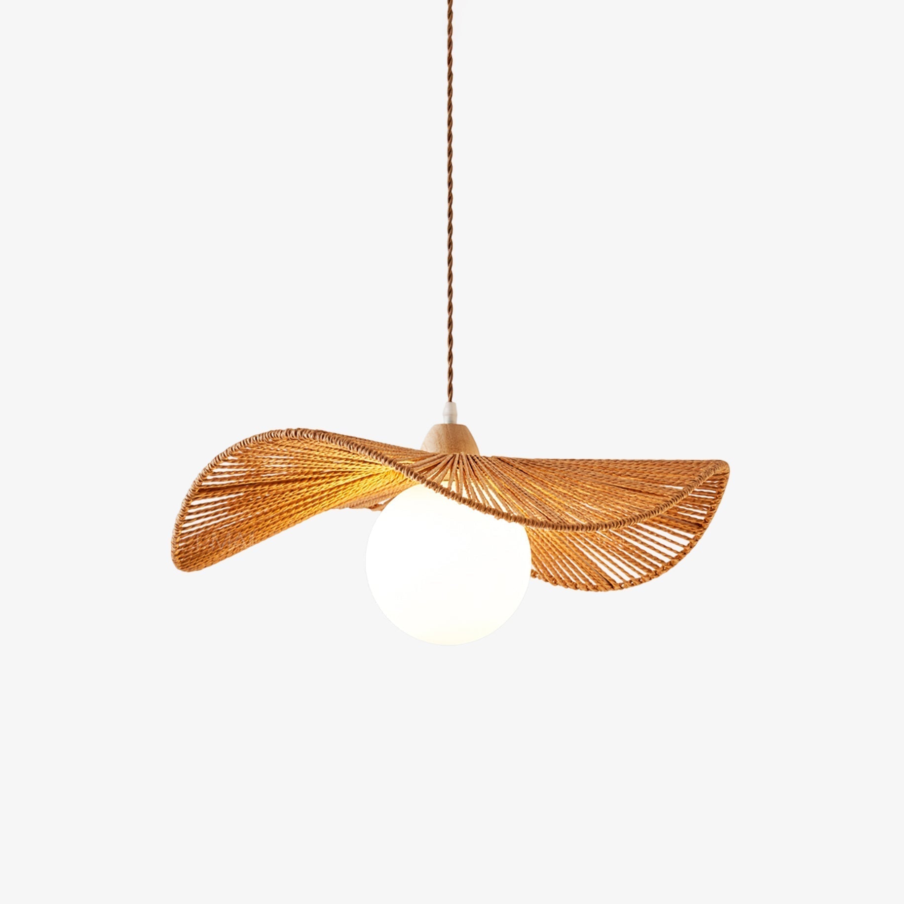 Atale Lampe Pendante Tissée Naturelle Art - Neutralighting