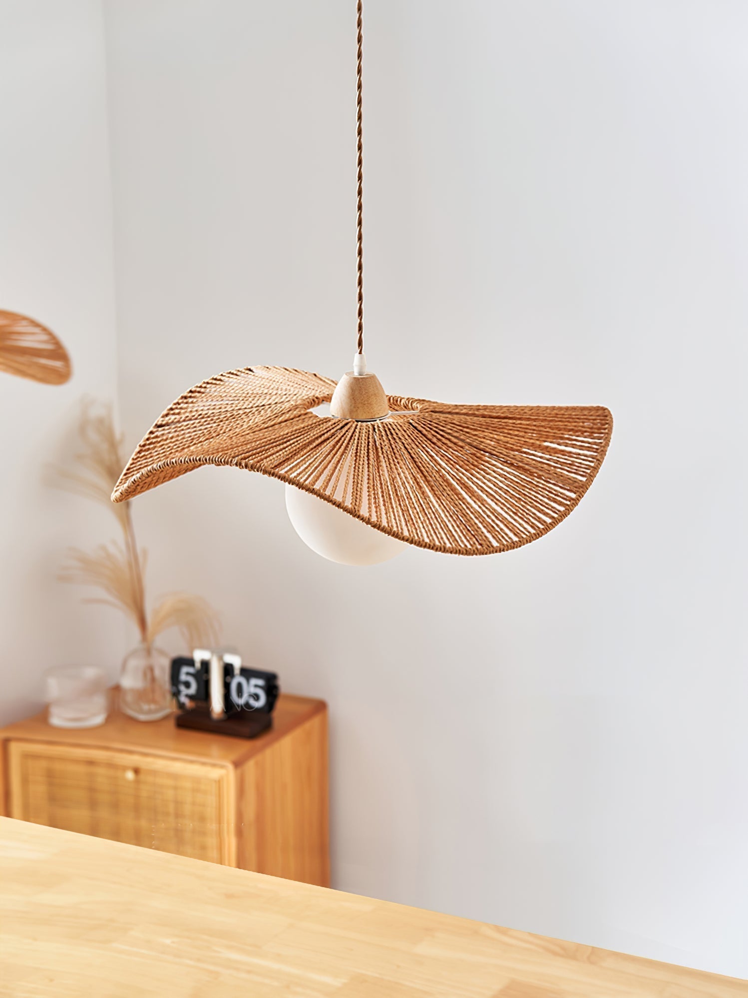 Atale Lampe Pendante Tissée Naturelle Art - Neutralighting