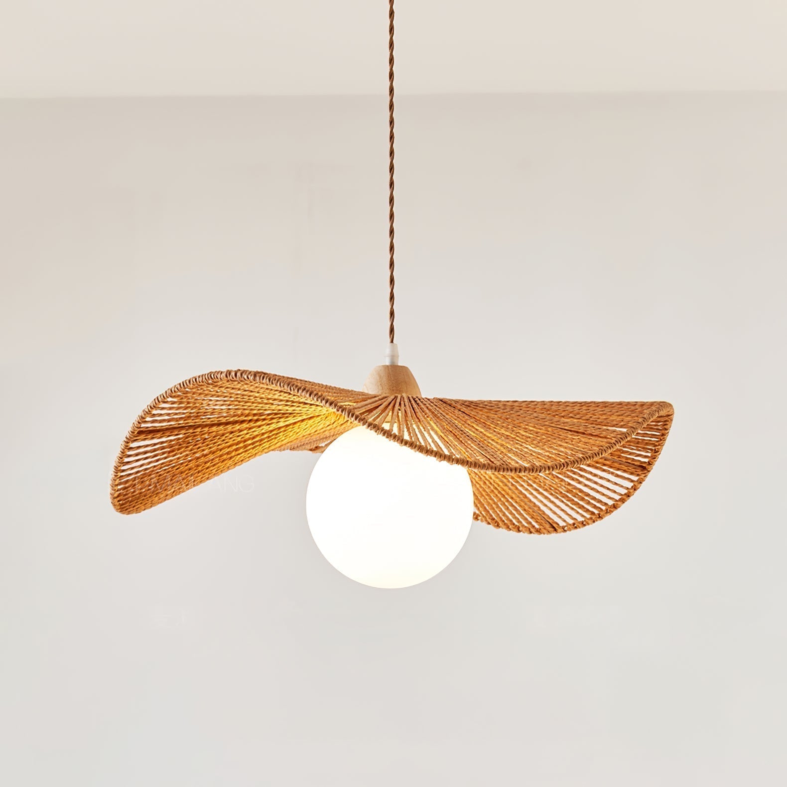 Atale Lampe Pendante Tissée Naturelle Art - Neutralighting