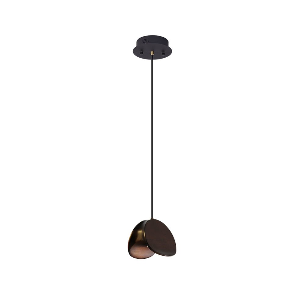 Elmiren Grappe Bois Pendentif Lumière - Neutralighting