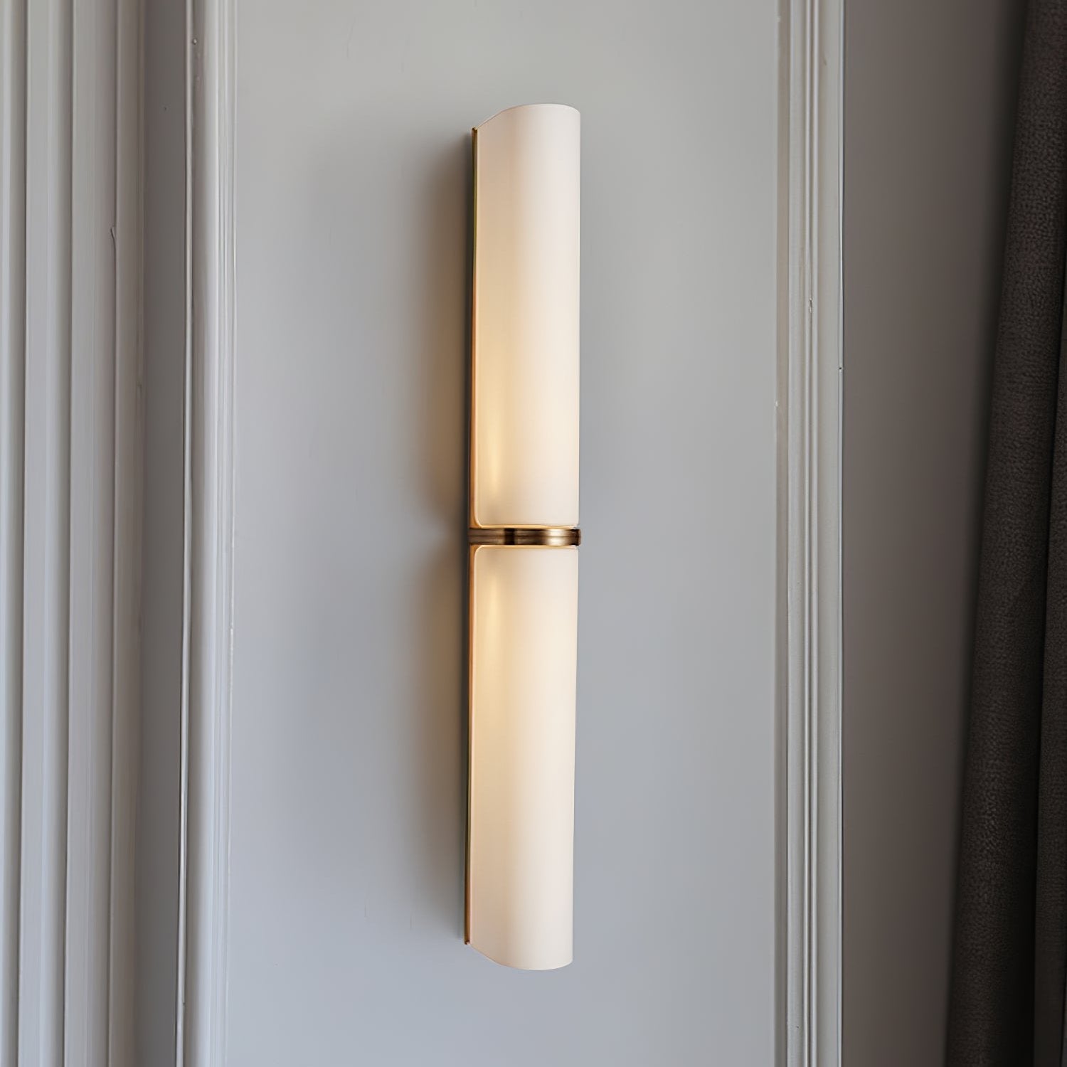 Alraeir Modern Minimalist Glass Wall Lamp - Lamp Copper