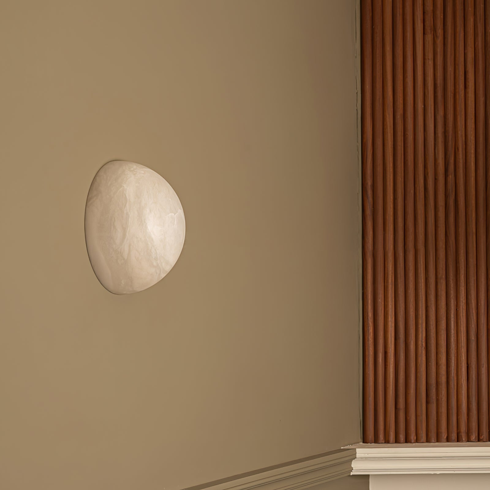 Canoria Applique Murale Wabi-Sabi en Travertin - Neutralighting