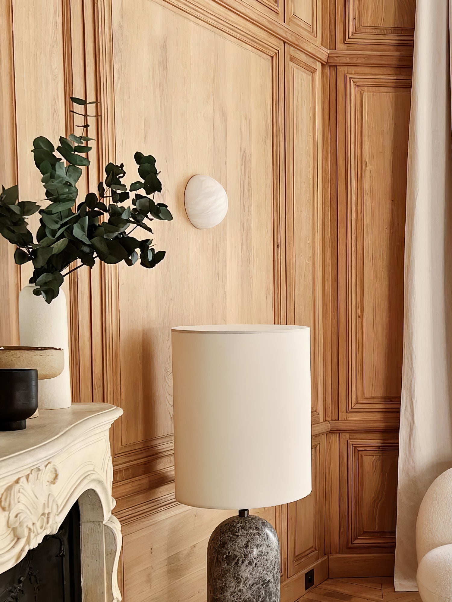 Canoria Applique Murale Wabi-Sabi en Travertin - Neutralighting