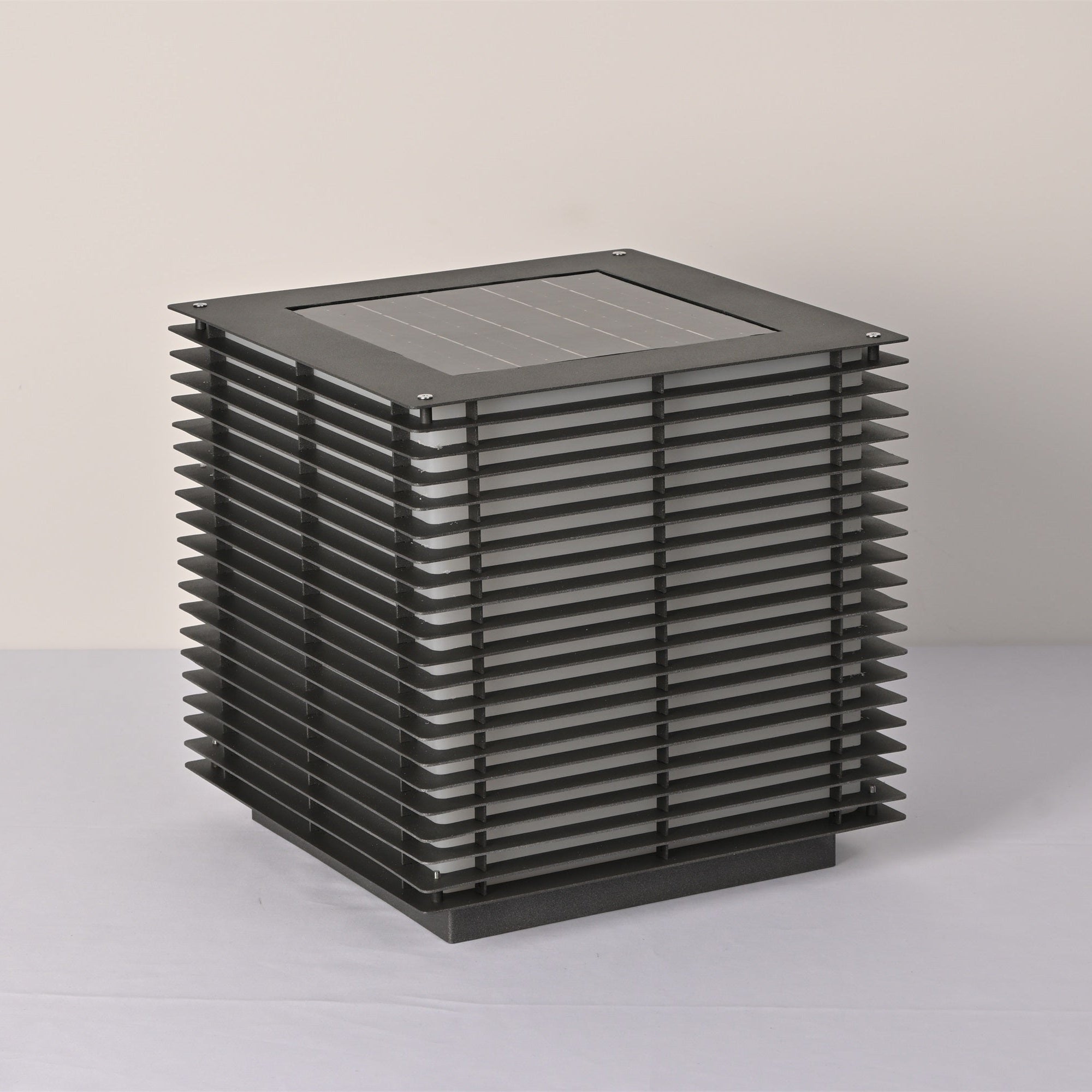 Eryon Lampe Solaire À Grille Extérieure - Neutralighting