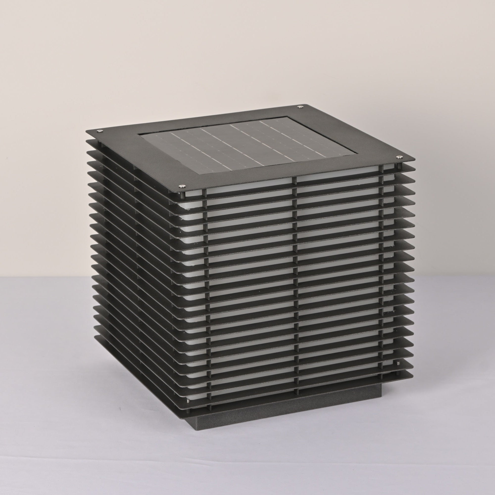 Eryon Lampe Solaire À Grille Extérieure - Neutralighting