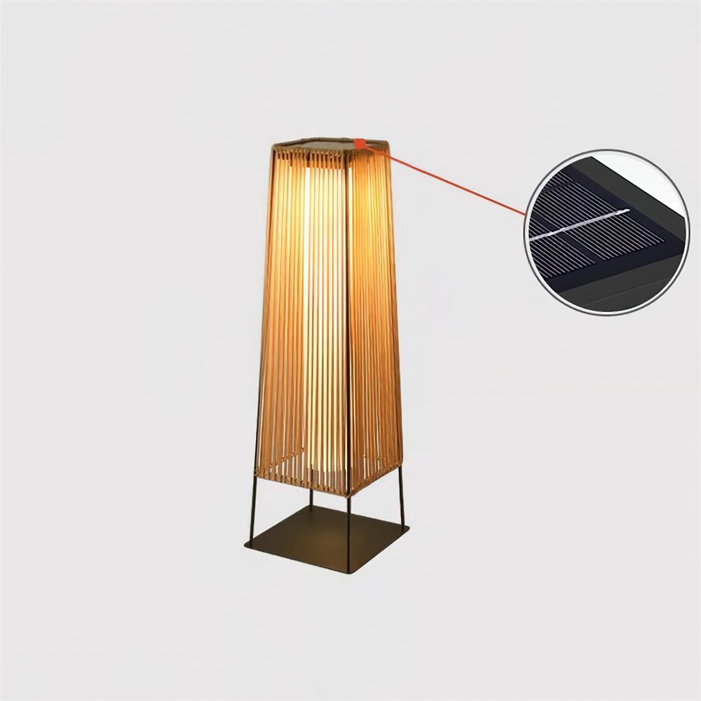 Solara Lampe de Poteau Extérieure à Lames Verticales - Neutralighting