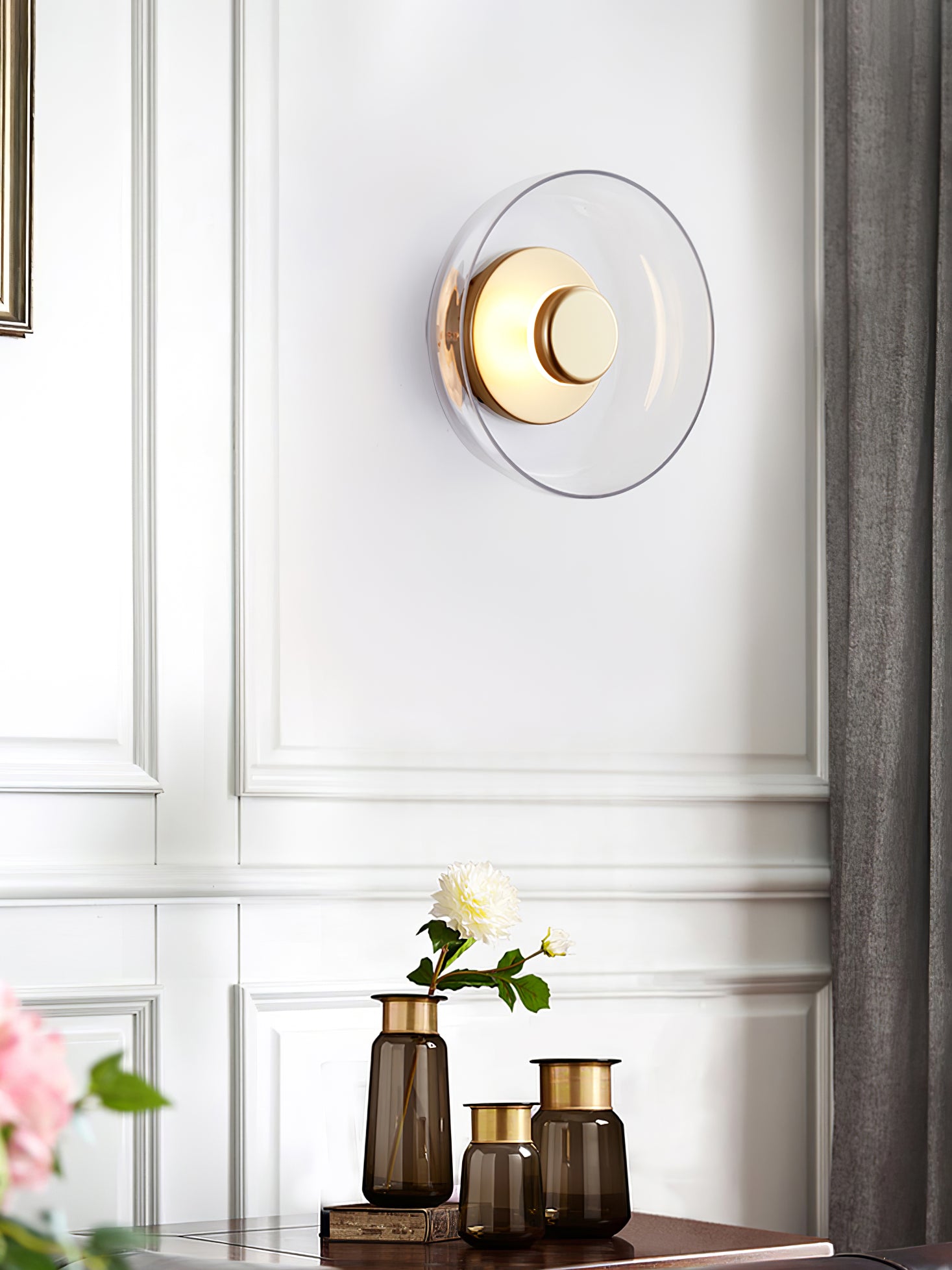 Crux Applique Murale Moderne Minimaliste en Laiton - Neutralighting