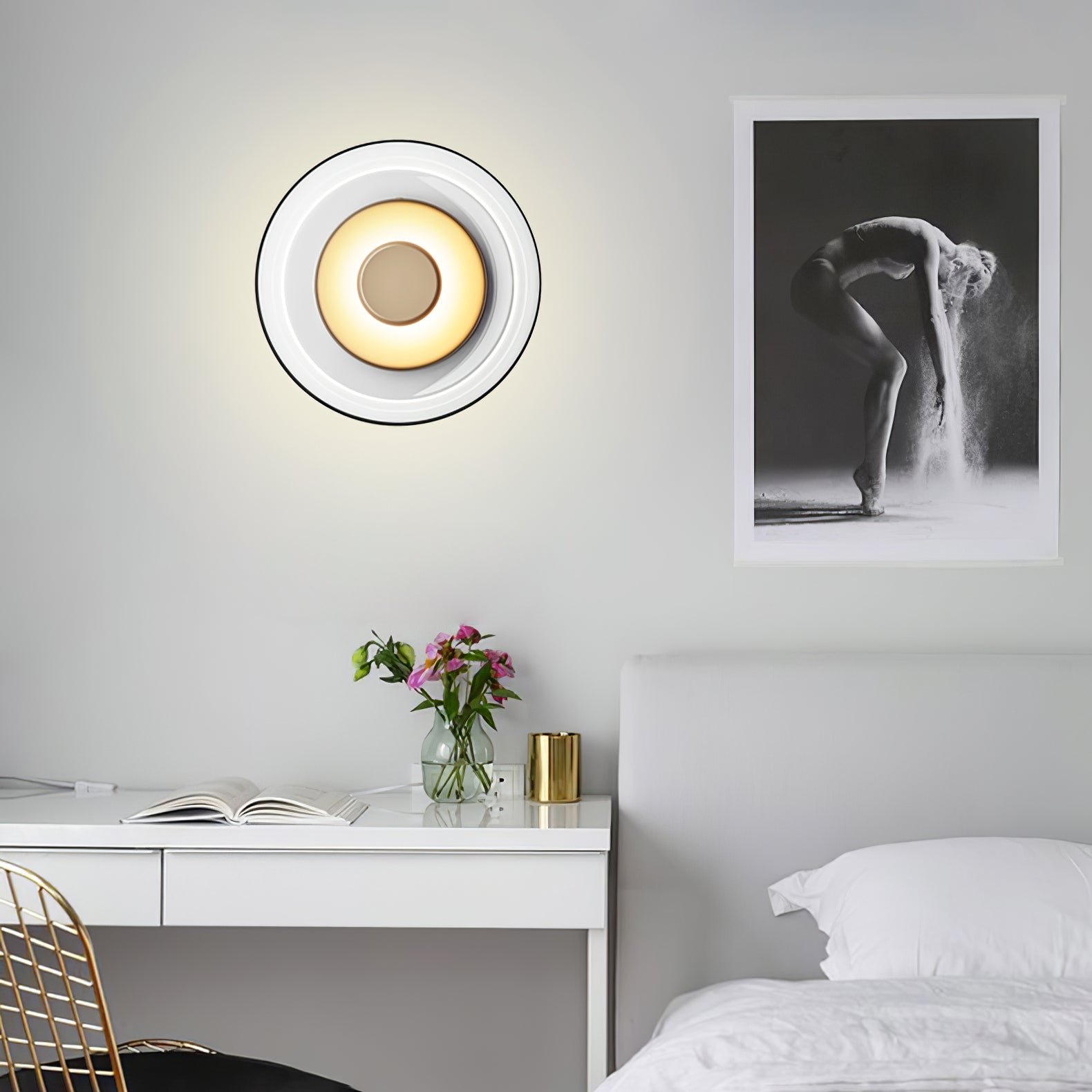 Crux Applique Murale Moderne Minimaliste en Laiton - Neutralighting