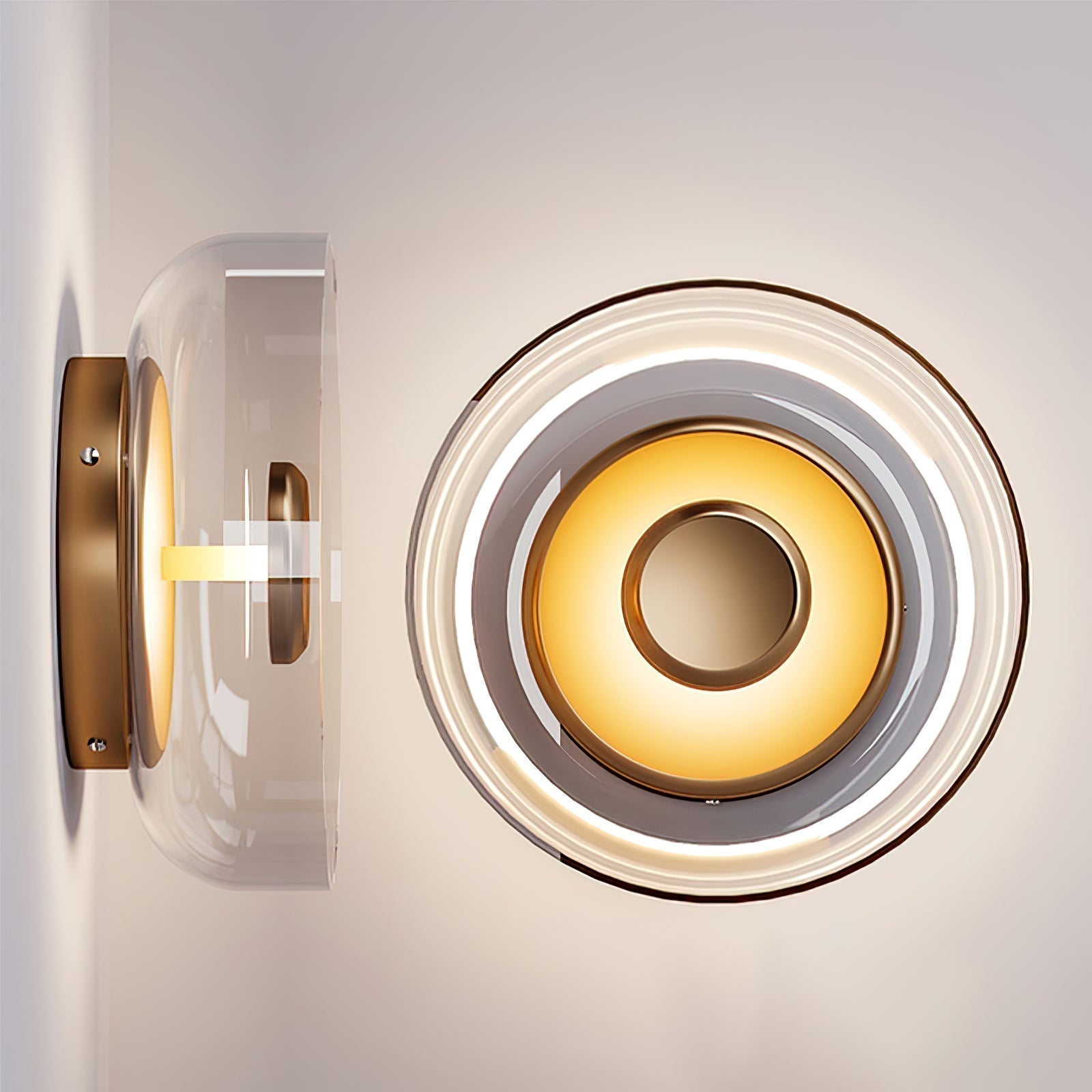Crux Applique Murale Moderne Minimaliste en Laiton - Neutralighting