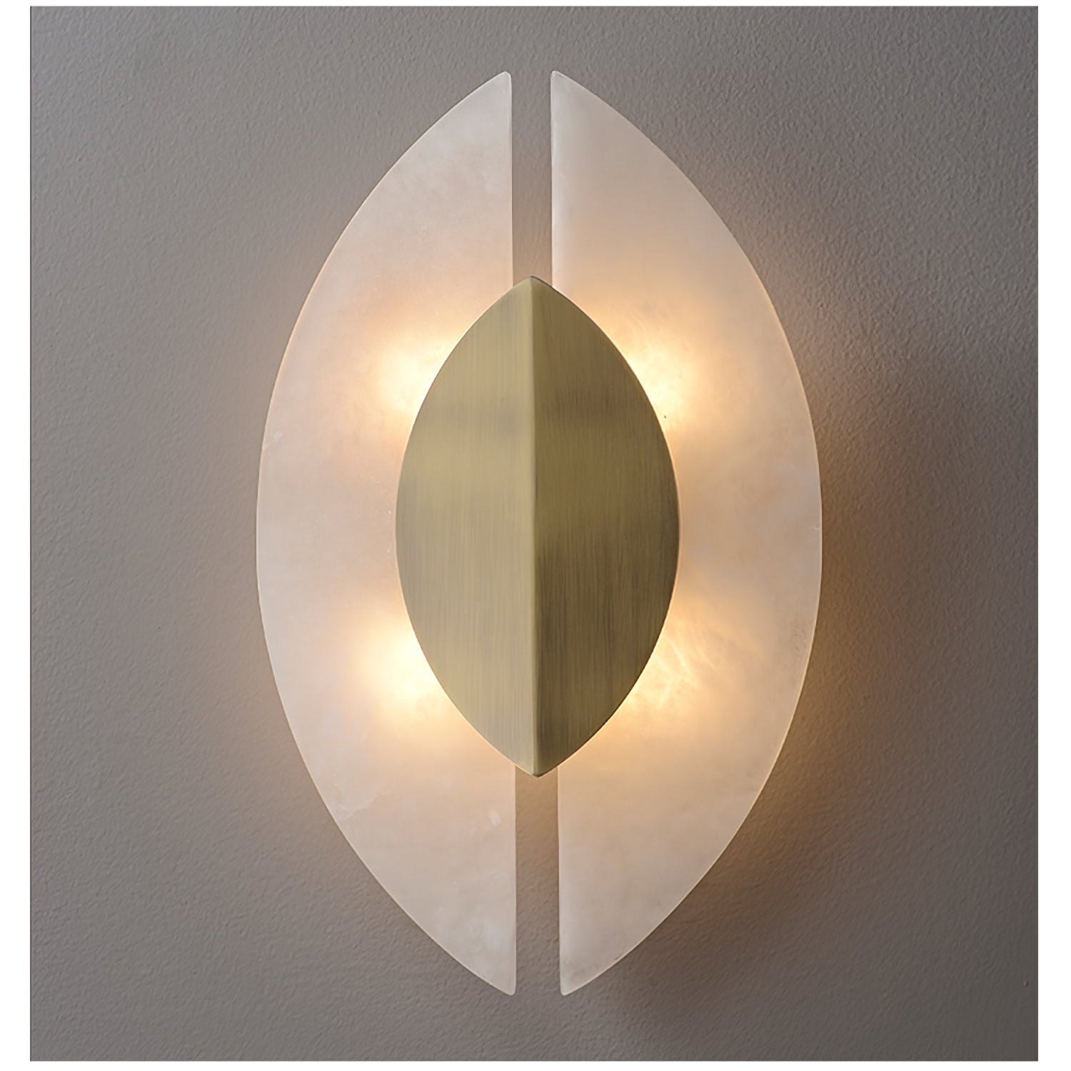 Orla Applique Murale Minimaliste en Albâtre - Neutralighting