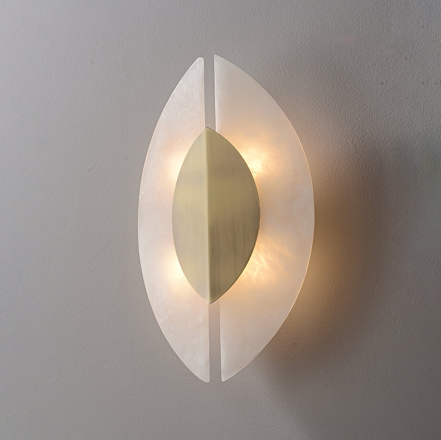 Orla Applique Murale Minimaliste en Albâtre - Neutralighting