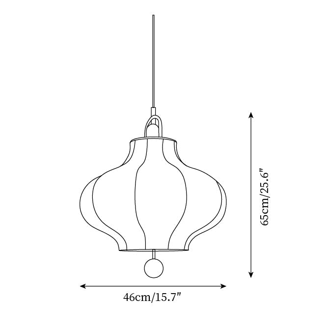 Suspension en Tissu Calira - Neutralighting