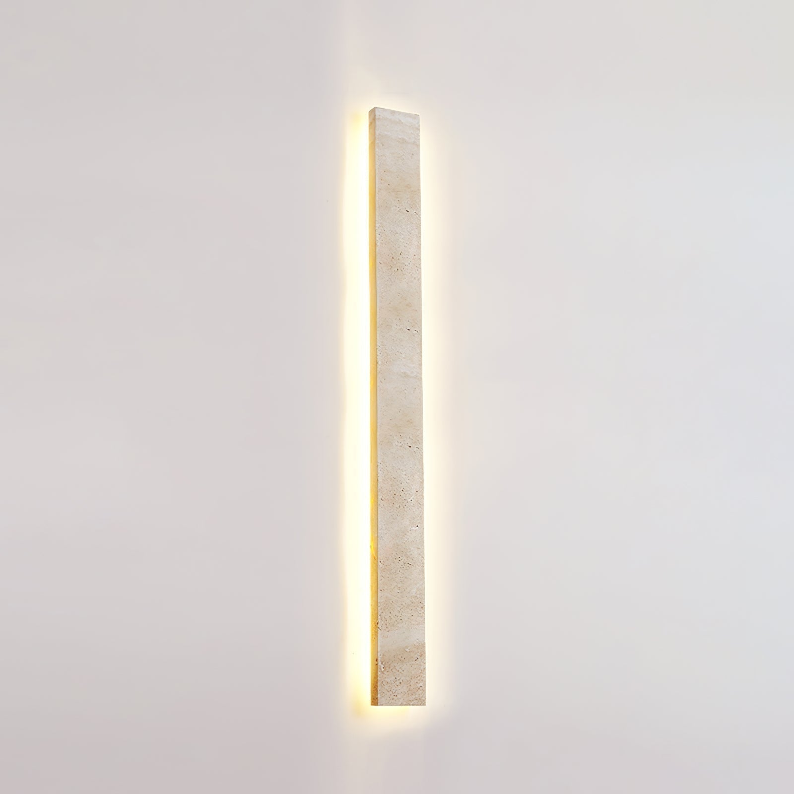 Olnorir Applique Murale Rectangulaire Mince en Travertin - Neutralighting