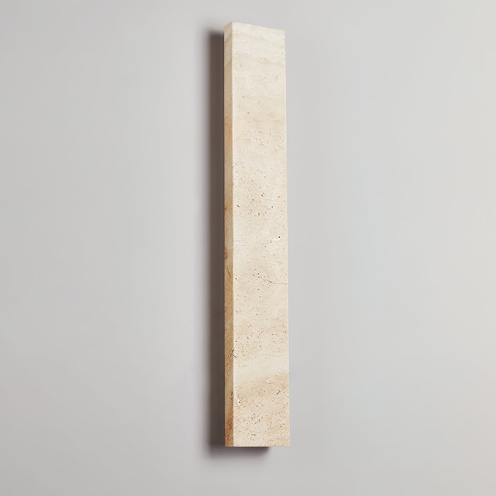 Olnorir Applique Murale Rectangulaire Mince en Travertin - Neutralighting