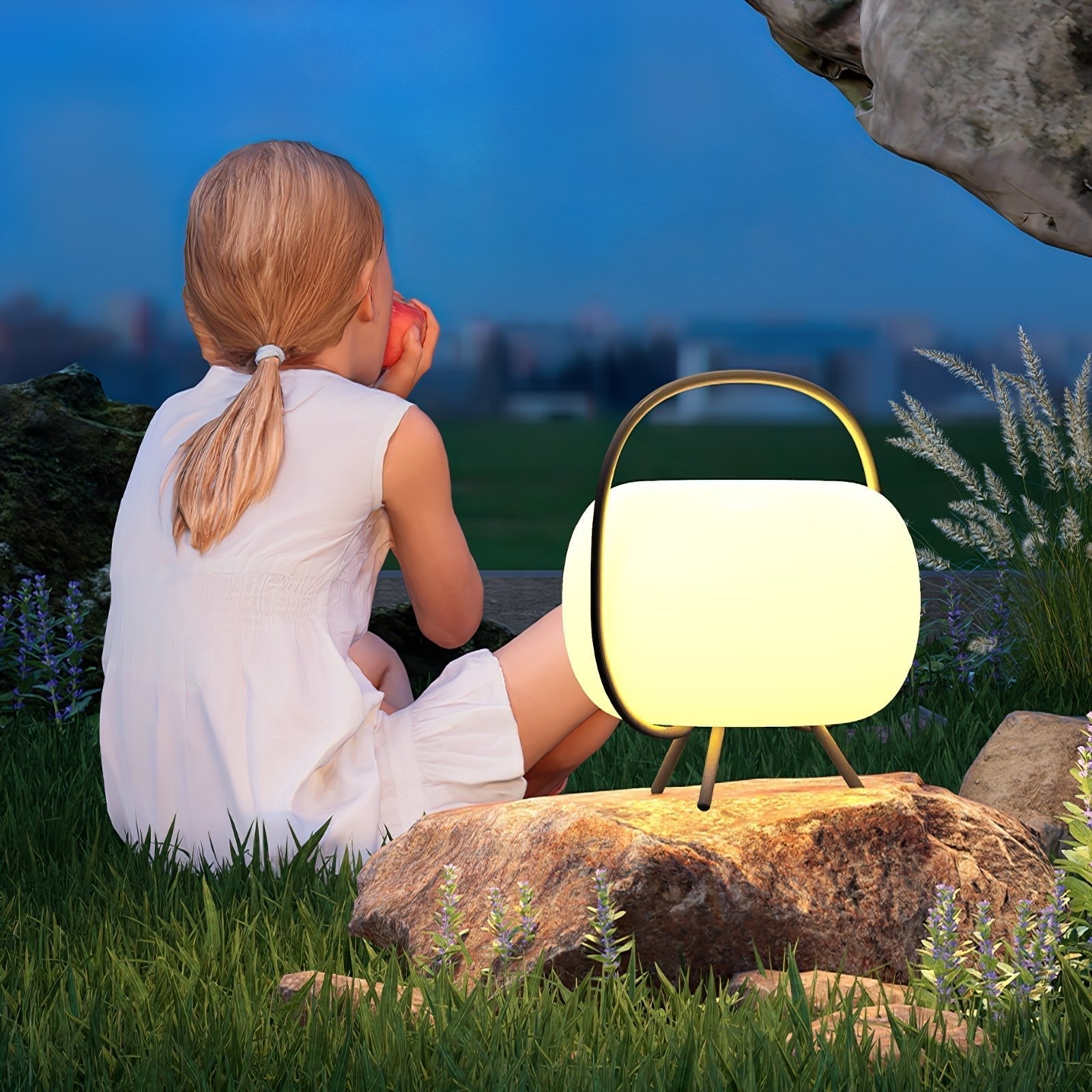 Lustra Lampe Extérieure Pod Lanterne Solaire - Neutralighting