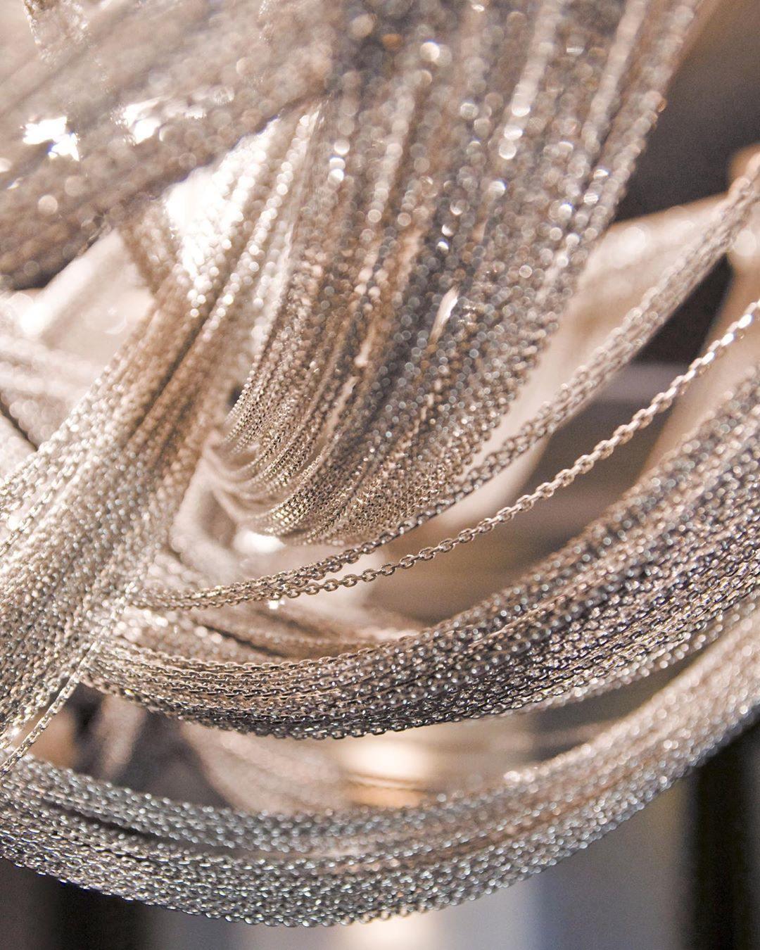 Solara Chandelier Gland Chaîne en Aluminium - Neutralighting