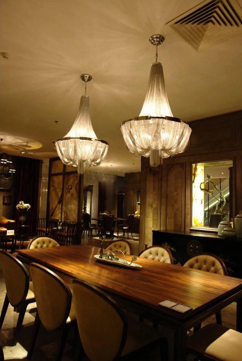 Solara Chandelier Gland Chaîne en Aluminium - Neutralighting