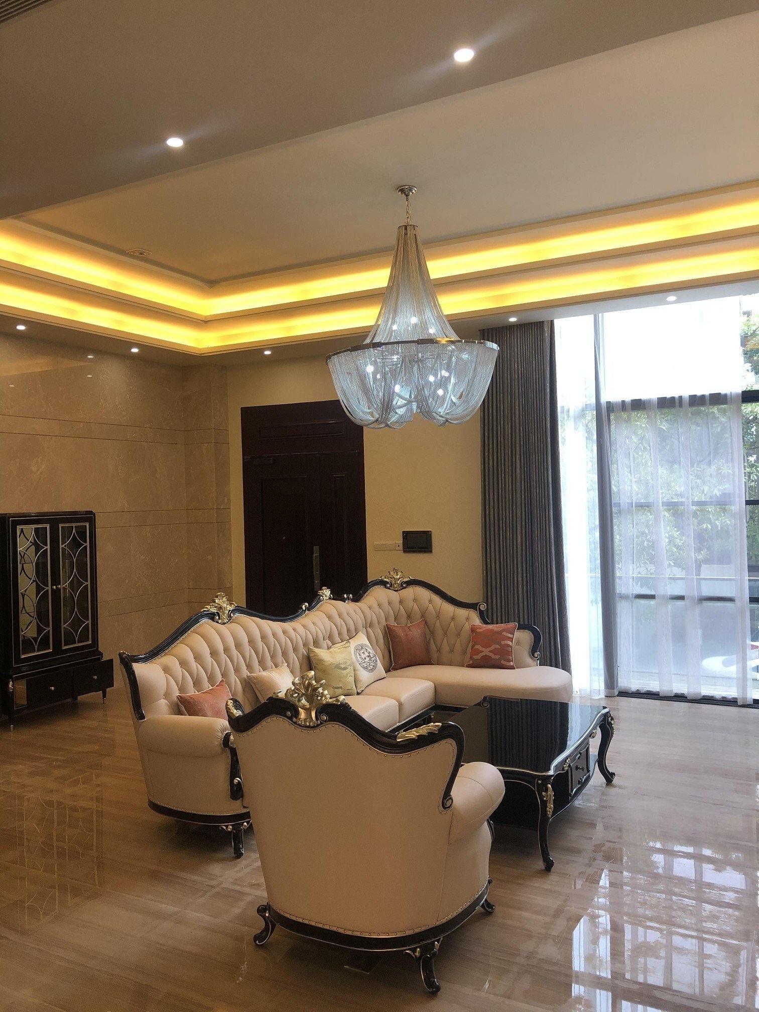 Solara Chandelier Gland Chaîne en Aluminium - Neutralighting