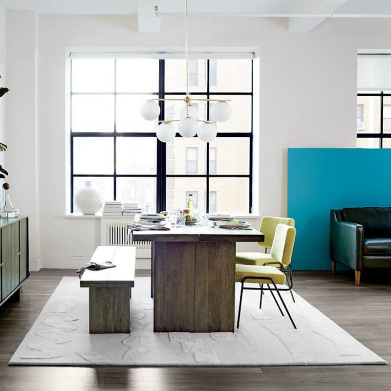 Lustra Chandelier Sphère & Tige Moderne Or LED - Neutralighting
