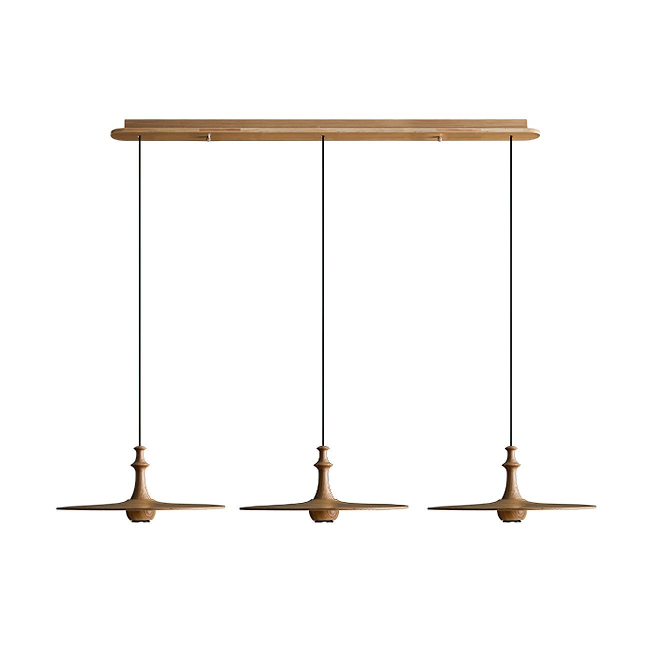 Syrinyra Suspension Sculpturale Disque Bois - Neutralighting