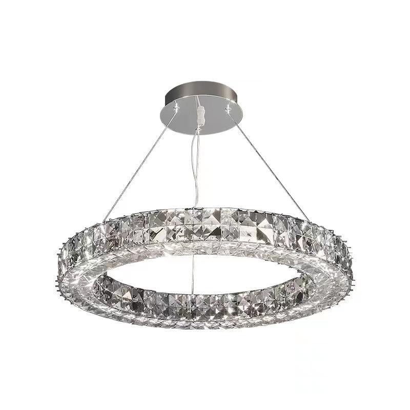 Lustra Chandelier Anneau Cristal Spiridon Luxe - Neutralighting