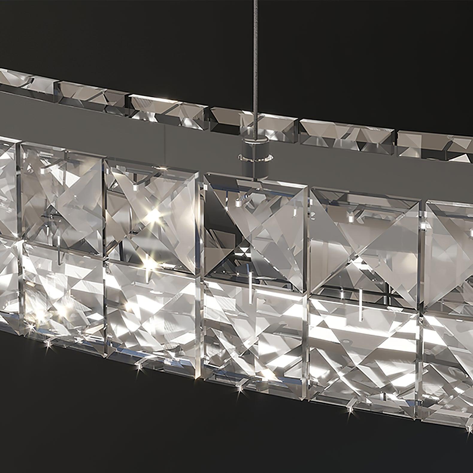 Lustra Chandelier Anneau Cristal Spiridon Luxe - Neutralighting