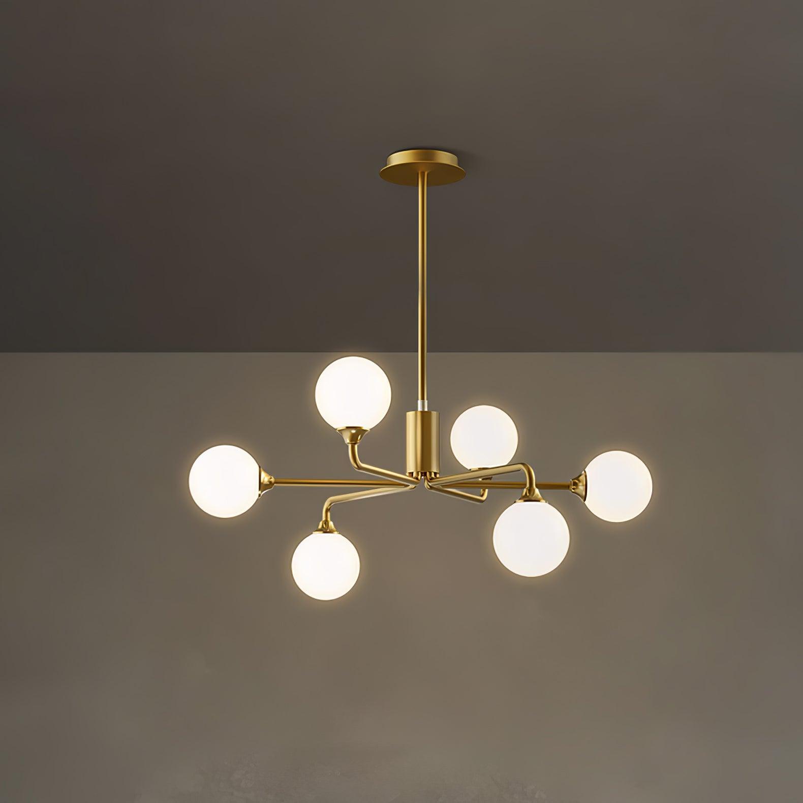Galaxy Modern Glass Chandelier - Blowlighting