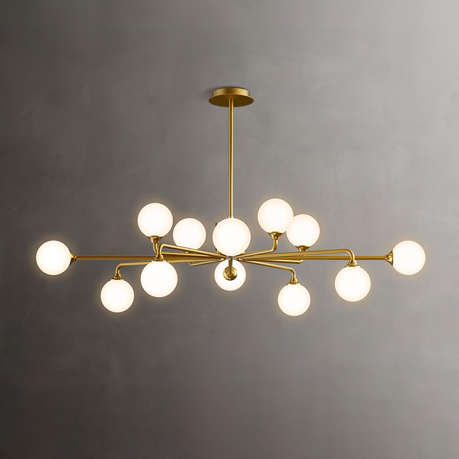 Galaxy Modern Glass Chandelier - Blowlighting