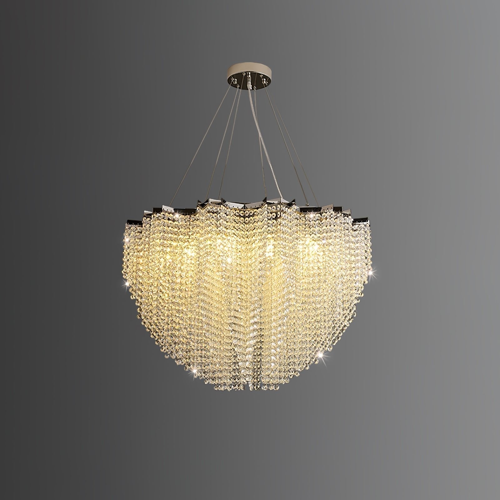 Zashayra Crystal Column Chandelier - Neutralighting