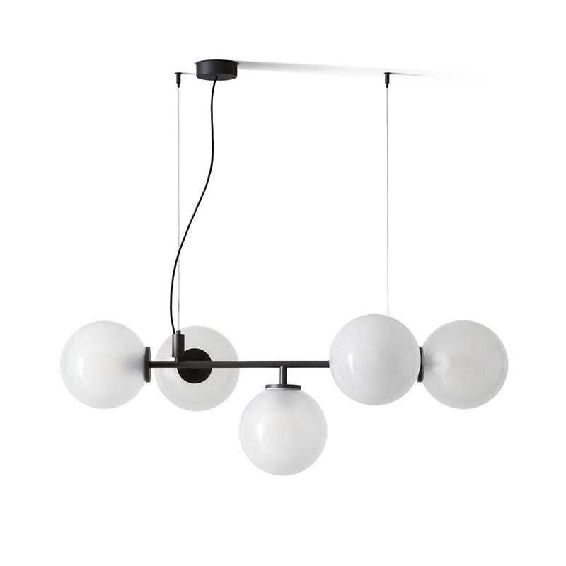 Ilmaros Premium Nordic Art Metal Glass Chandelier - Lamp Copper