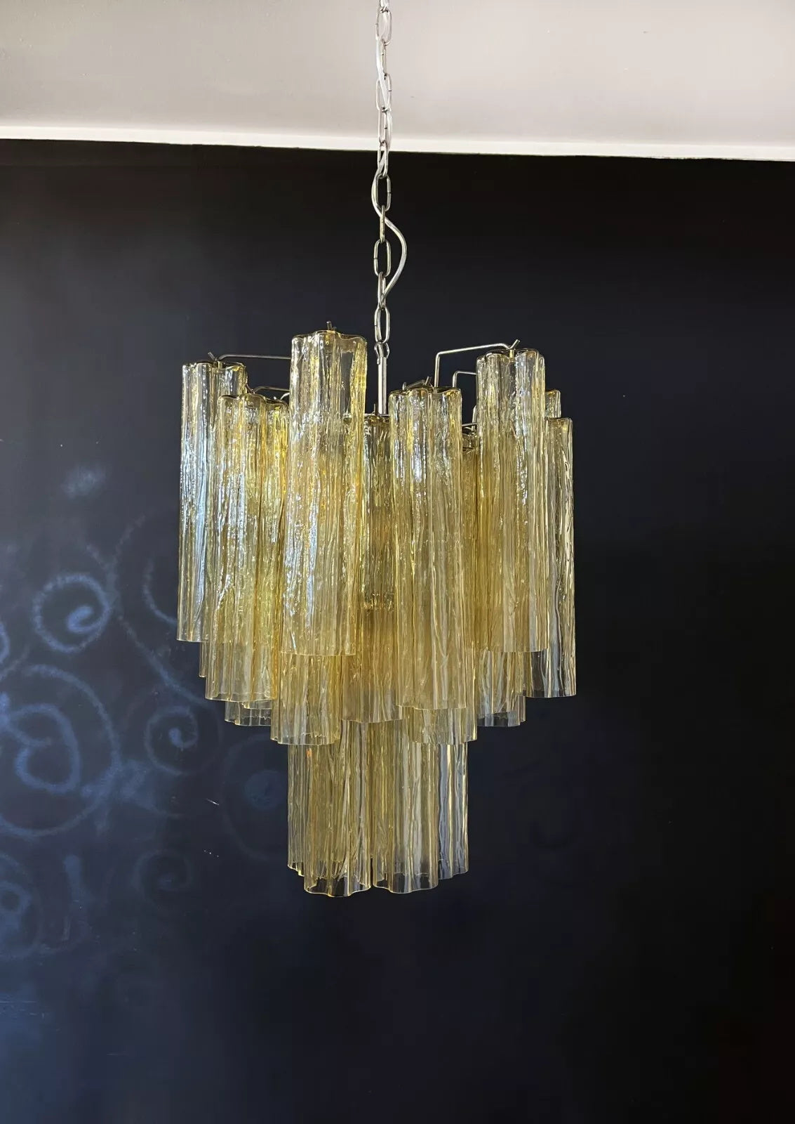 Erdoros Postmodern Luxury Starlight Glass Chandelier - Lamp Copper
