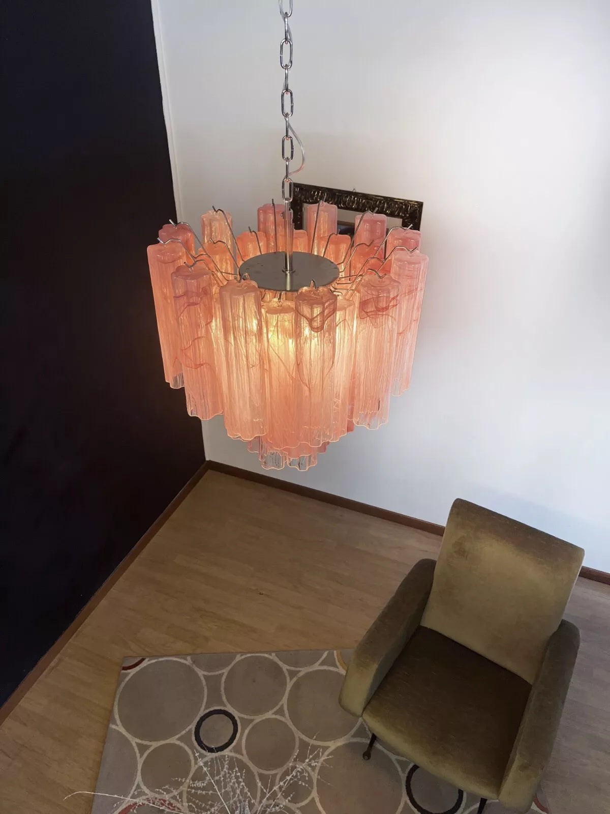 Erdoros Postmodern Luxury Starlight Glass Chandelier - Lamp Copper