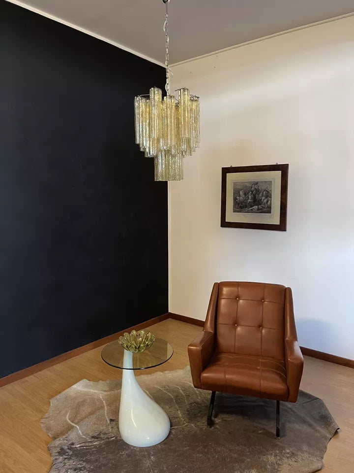 Erdoros Postmodern Luxury Starlight Glass Chandelier - Lamp Copper