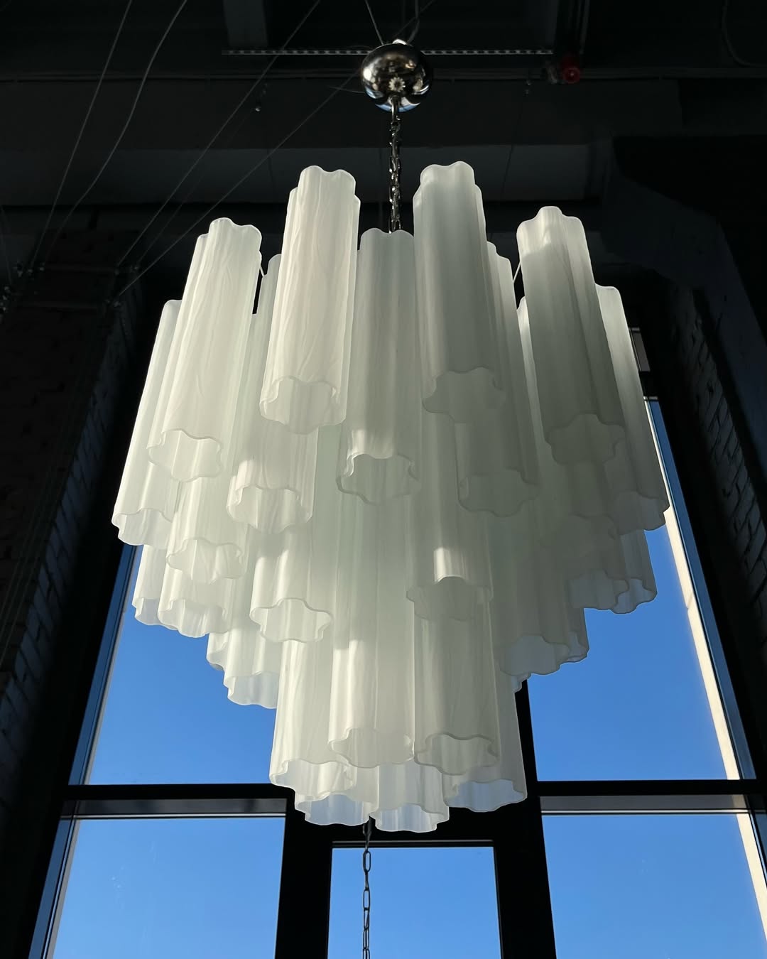 Erdoros Postmodern Luxury Starlight Glass Chandelier - Lamp Copper