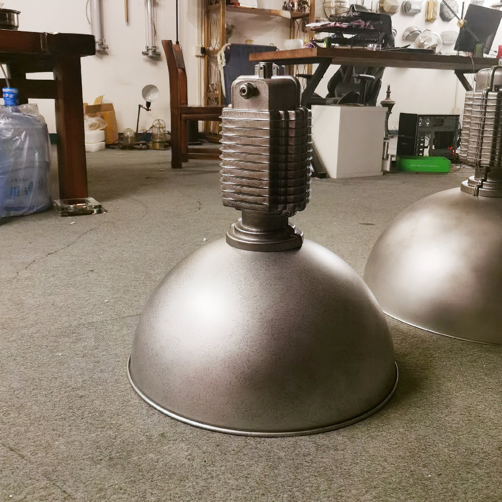 Ashaionis Ancien Industriel Métal Suspension - Neutralighting