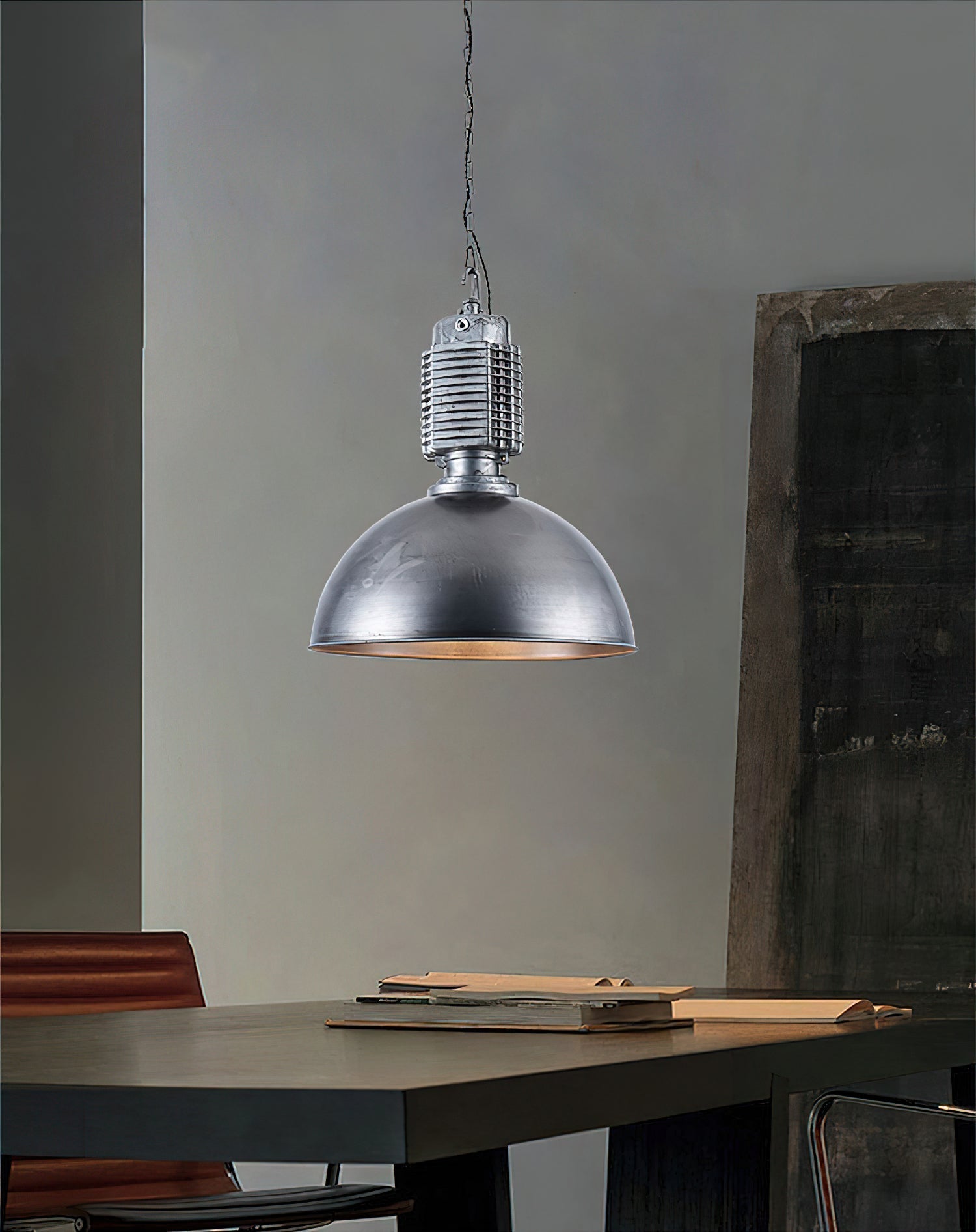 Ashaionis Ancien Industriel Métal Suspension - Neutralighting