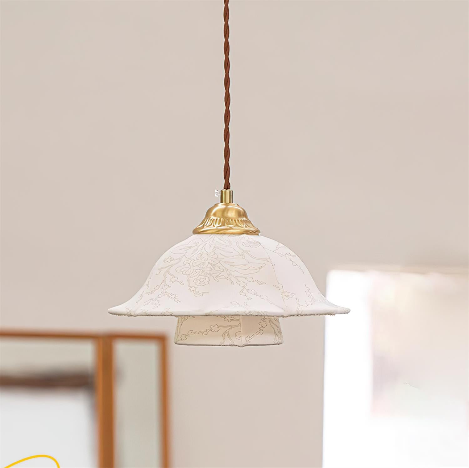 Stella Florale Tissu Suspension - Neutralighting