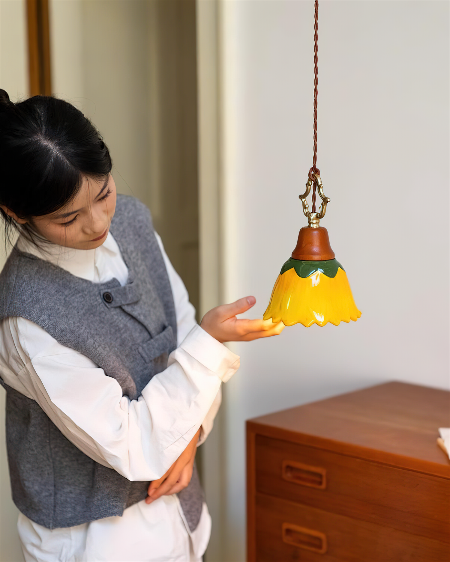 Stella Lampe Pendante Charme Tournesol - Neutralighting